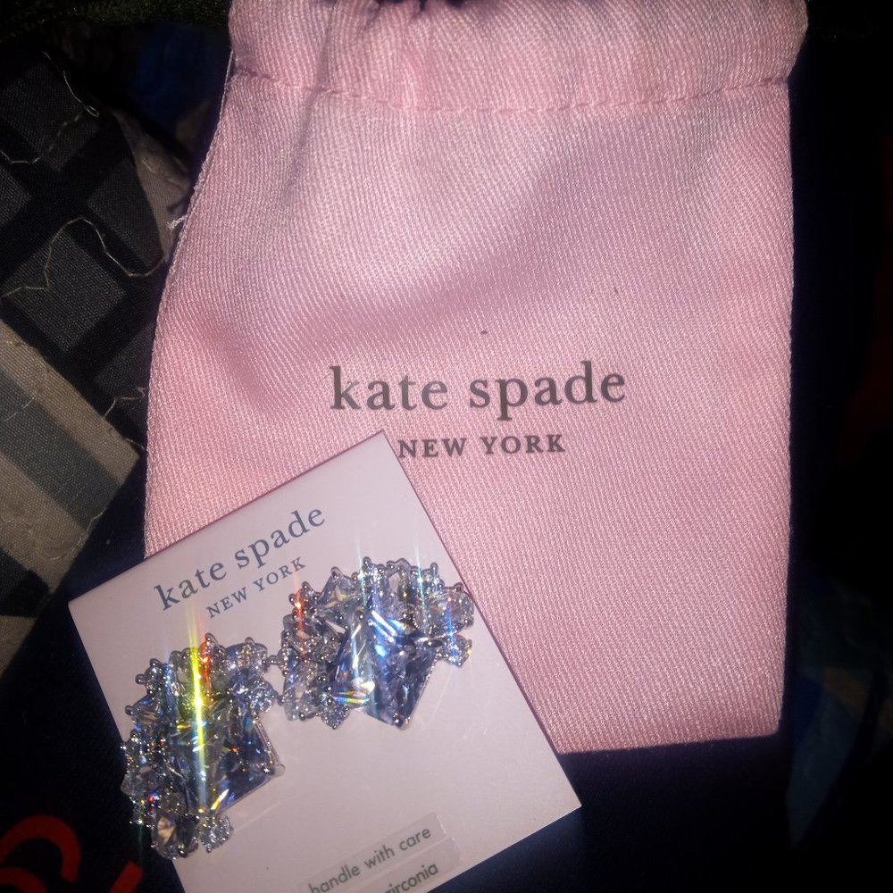 Kate Spade statement earrings